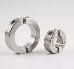 Collar de eje de sujeción de acero inoxidable doble división - ¡Elige tu talla! - Imagen 1 de 12
