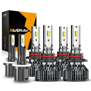 Fit GMC Yukon Denali 2004 2005 Combo 6x LED Headlight+Fog Light Bulbs Kit 6000K - Picture 1 of 8