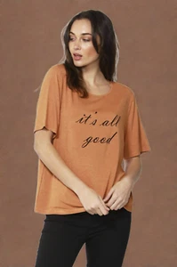 Betty Basics Los Angeles Tee in Spice Marle - Picture 1 of 9