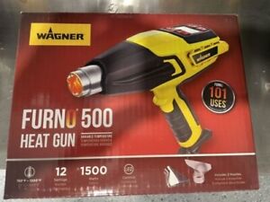Wagner Furno 500 Heat Gun, 1500W, Black Yellow, 12 Temperature Settings