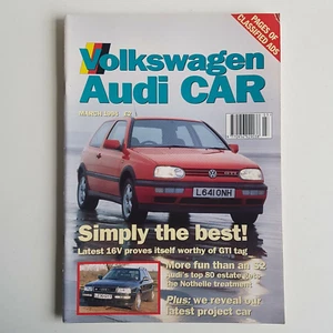 Volkswagen Audi CAR Magazine March 1994 - Picture 1 of 2