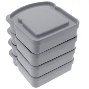 4PCS Sandwich Storage Box Adorable Sandwich Container Sandwich Storage Box - Picture 1 of 12