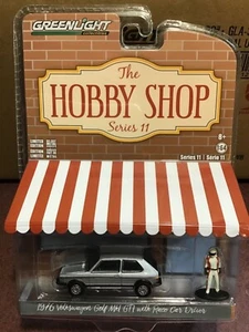 Volkswagen Golf MKI GTI 1976 Greenlight Hobby Shop. plata - Imagen 1 de 1