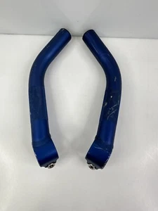 Vintage Control Tech Team Issue Control Stix Bar Ends Blue USA HTF - Picture 1 of 6