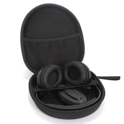 Convenient Black Round Headphone Case - Изображение 1 из 4