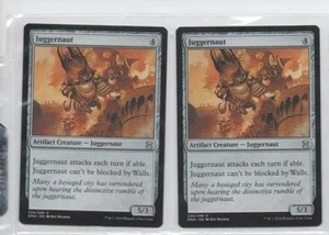 Juggernaut x2 Eternal Masters Magic The Gathering MTG NMMT artifact cards - Picture 1 of 1