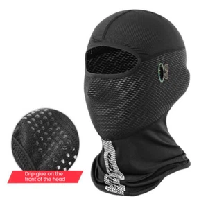 Cycling Balaclava Ice Silk Sunscreen Summer Bicycle Motorcycle Caps Face Cover - Picture 1 of 17