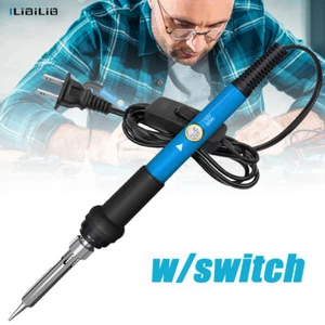 Electronics Soldering Iron Kit,60W Digital Adjustable Temperature Welding Tools - Picture 1 of 15