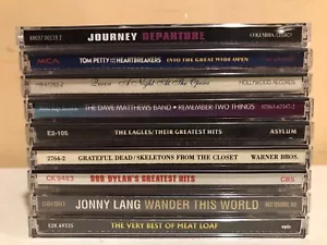 9 CD LOT Classic Rock, Bob Dylan, Queen, Meat Loaf, Eagles, Dave Matthews, Petty - Foto 1 di 3