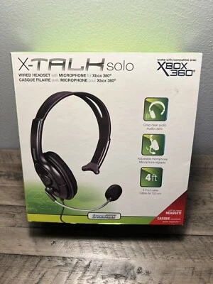X-Talk Solo Wired Headset Microphone For Xbox 360 - Image 1 of 4