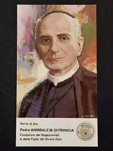 holy card relic santino reliquie reliquia "PADRE ANNIBALE M. DI FRANCIA" - Picture 1 of 2