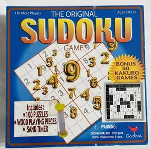 The Original Sudoku By Cardinal Board Game 100 Puzzles - Picture 1 of 2