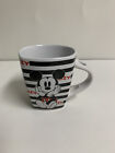 Jerry Leigh Fun Pose Mickey Disney Striped Black&White Square Shape Mug 10 oz
