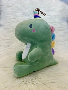 Green Dinosaur Birthday Party Plush - Picture 1 of 7