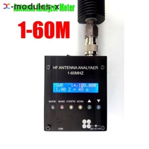 MR300 Cyfrowy analizator anteny krótkofalowej Miernik 1-60M Tester do radia szynki Top - Zdjęcie 1 z 6