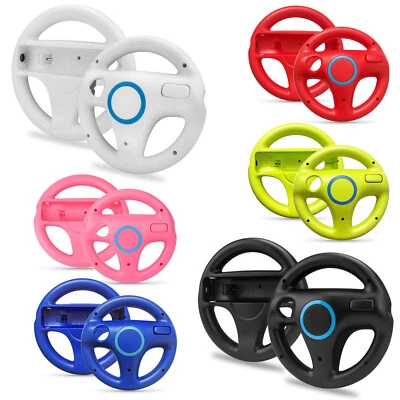 Nintendo Wii Zubehör: Wii Wheel - Racing Lenkrad z.B. für Mario Kart (NEU) - Bild 1 von 4