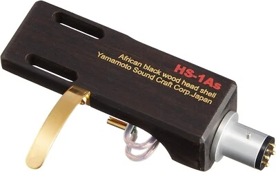 Yamamoto Sound Craft HS-1A , HS-1AS African ebony wood Headshell FedEx/DHL - Image 1 of 2