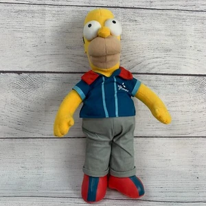 Homer The Simpson Plush Toy Collectible Talking Bowling Outfit - Picture 1 of 5