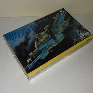 HENSCHEL HS 129 B3 TANK BUSTER KIT 1/72 ITALERI 055 - Foto 1 di 3