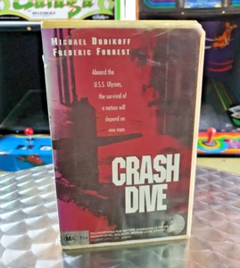 Crash Dive - VHS Movie - Video Tape - Big Box Ex Rental - Picture 1 of 4