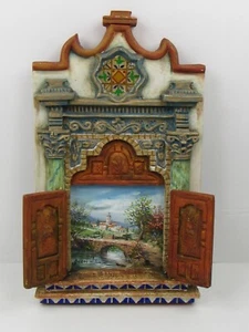 LETICIA GUEVARA Mexikanische Kunst im Relief handgefertigte Fliese Puerta Barraco Echtheitszertifikat - Bild 1 von 20