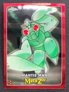 Mantis Man 112 MetaZoo Topps Chrome 2022 - Foto 1 di 4