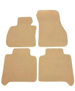 ASC tappetini auto set 4pz BMW SERIE 2 GRAN TOURER 2014-2019 KIT VELLUTO BEIGE - Foto 1 di 3