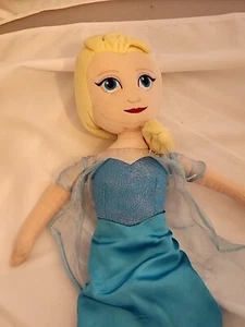 Frozen de Disney con esta encantadora muñeca de peluche Elsa. Medición a 15 pulgadas - Imagen 1 de 5