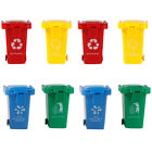 Puszki-śmieciki dla dzieci, stół do ciężarówki z recyklingu