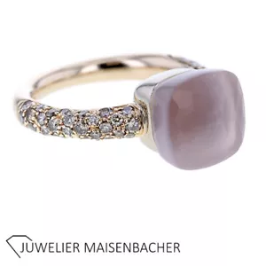 Pomellato Nudo Ring Rosenquarz mit Brillanten - Bild 1 von 5