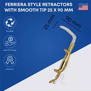 Retractores estilo FERRIERA con instrumentos de cirugía plástica de punta lisa - Imagen 1 de 1