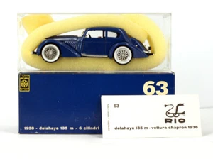 RIO ITALY 63 1/43 1:43 Delahaye 135 m - 6 cylinders , 1938 - Picture 1 of 1