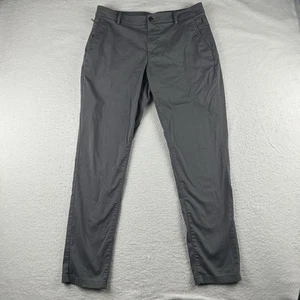 Birddogs Pants Mens 34x30 Gray Chino Boomstick Stretch Performance Zip Pocket - Picture 1 of 9