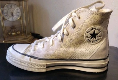 CONVERSE ALL STAR High Top Women's Size 5 EU 35 Floral Print Gray/Beige - Image 1 of 4