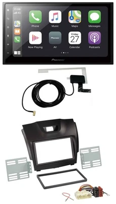 Pioneer USB MP3 2DIN Bluetooth DAB Autoradio für Isuzu D-Max ab 2012 dunkelgrau - Bild 1 von 4