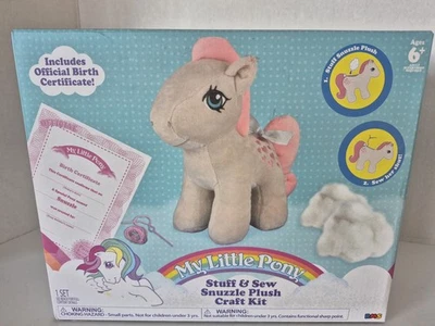 SNUZZLE PLUSH CRAFT Kit Retro G1 My Little Pony Merch Stuff & Sew Easy Sewing - Image 1 of 4