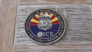 HSI RAC Casa Grande AZ Operation Diablo Express Challenge Coin #D828 - Bild 1 von 9