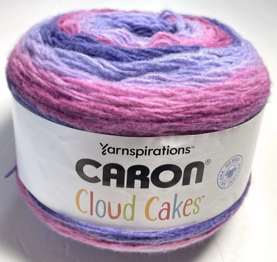 - Yarnspirations Caron (3) Cloud Cakes - Color RICH TEAL