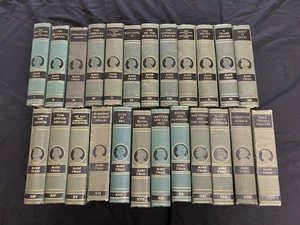 Complete Works of Mark Twain 24 Volumes Harper & Brothers Vintage 1920s Green - Picture 1 of 24