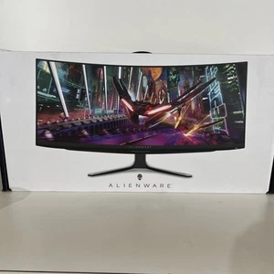 Alienware AW3423DW Curved Gaming Monitor 34.18 inch Quantom Dot-OLED 1800R Displ - Picture 1 of 9