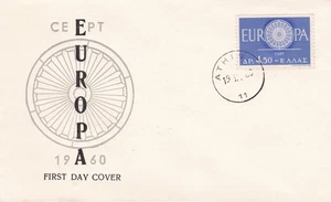 GREECE 1960, EUROPA, FDC, MNH - Picture 1 of 1