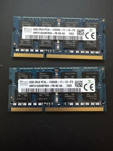 2x SK HYNIX 8G 2Rx8 PC3L-12800S - Picture 1 of 1