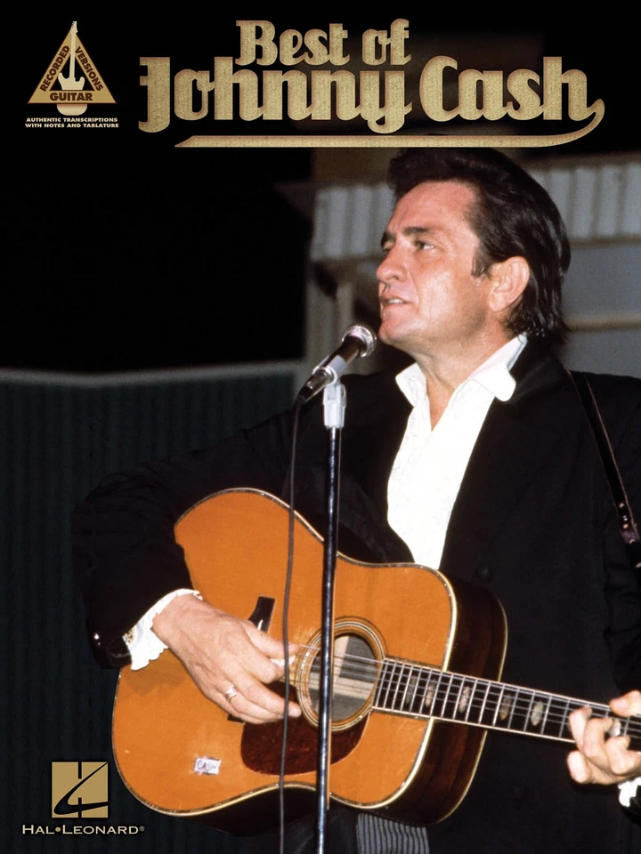 Best of Johnny Cash Guitar Tab Sheet Music Chords Lyrics Country Songs Book - Image 1 of 1