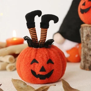 Funny Halloween Pumpkin Witch Demon Doll Home Decoration - Picture 1 of 12