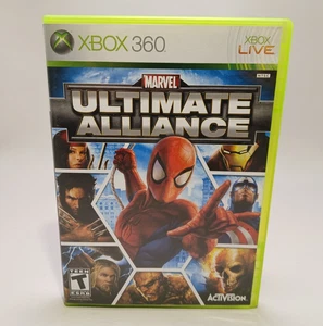 Marvel: Ultimate Alliance (Microsoft Xbox 360, 2006) completo con manual en caja original - Imagen 1 de 4