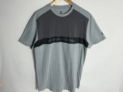 Under Armour Training T-shirt Sportstyle Woven | Men's | Grey/Black | Medium - Image 1 of 4