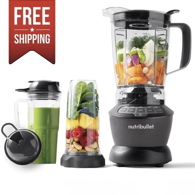 Nutribullet Full-Size Blender Combo 1200W Dark Gray - NBF50500 BRAND NEW - Image 1 of 4