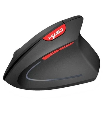 Ergonomic Mouse Optical Vertical Mouse 6 Keys USB Wireless 2.2GHz 2400DPI for PC - Image 1 of 4