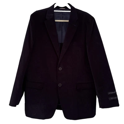 Tommy Hilfiger 43R Sport Coat Blazer Navy Blue Small Rib Corduroy NWT - Image 1 of 4