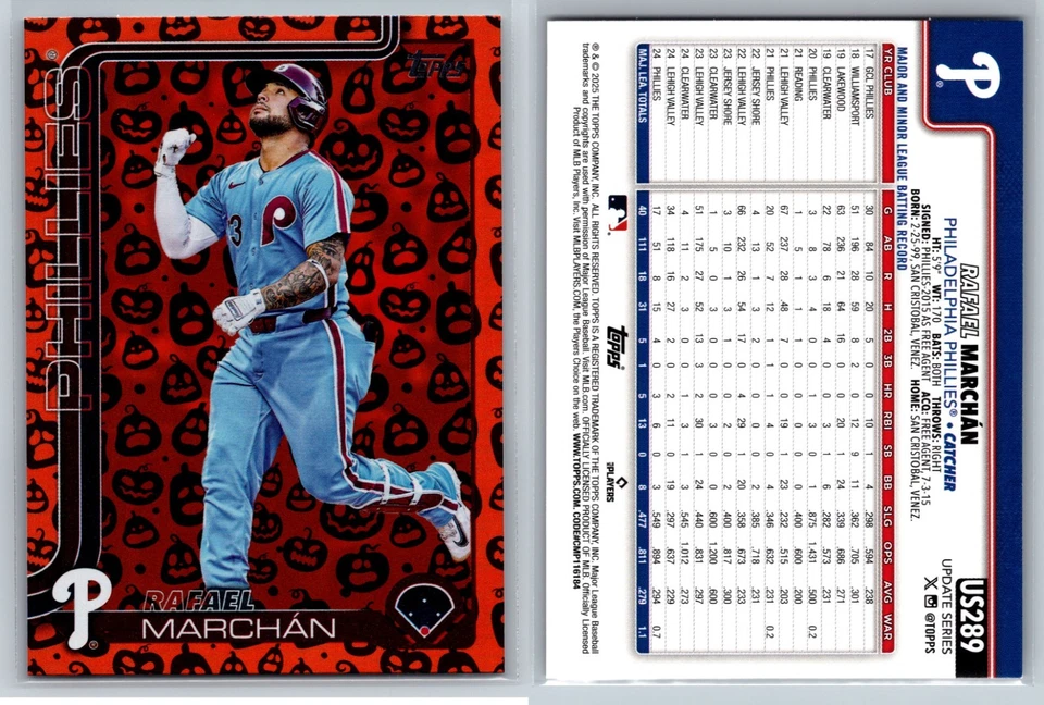 2025 Topps Update HOLIDAY Halloween PARALLELS You Pick! Ghost Pumpkin Mummy etc. - Image 1 of 1